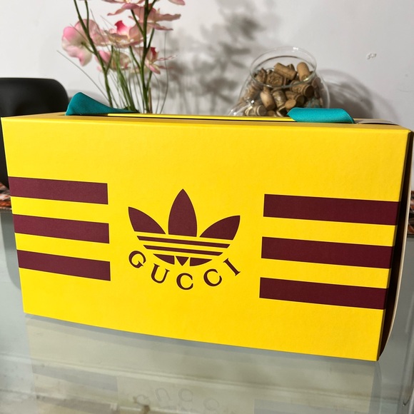 Adidas Gucci X GG platform sandals men’s - Picture 2 of 9